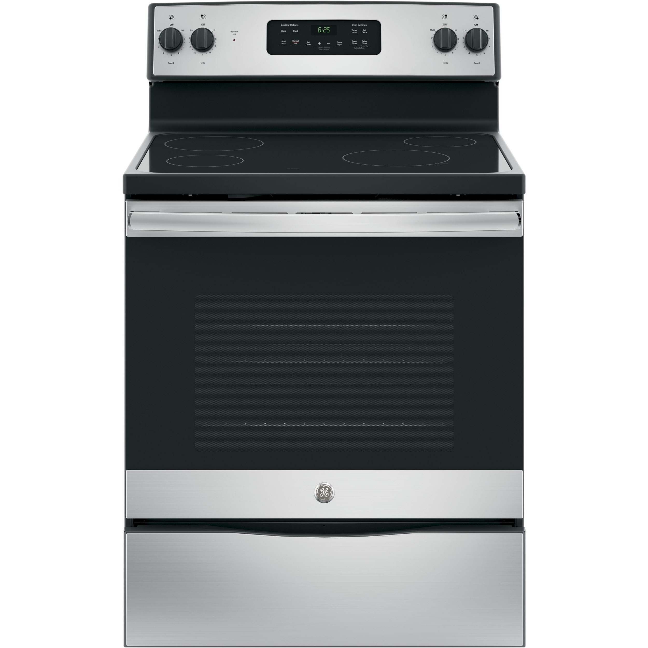 Ge electric stove on sale oven